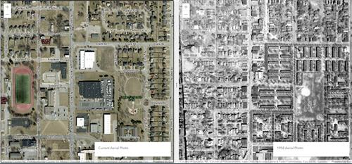North 24th Now and Then Map 